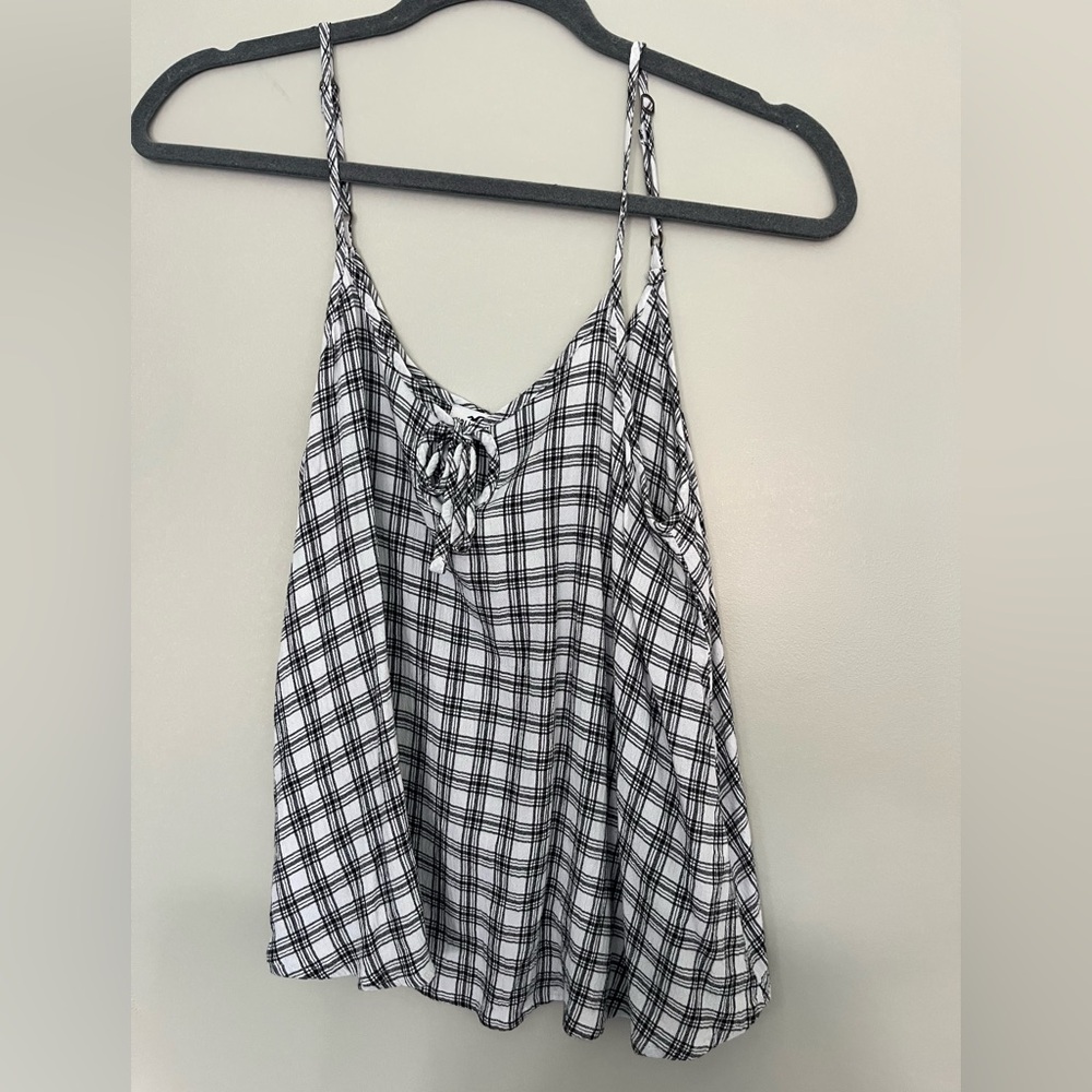 Hollister Plaid Tank Top
